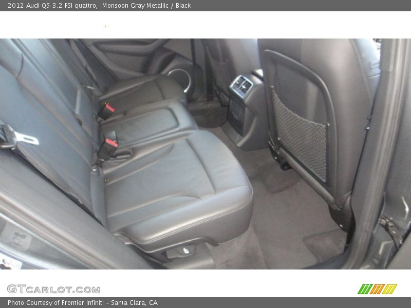 Monsoon Gray Metallic / Black 2012 Audi Q5 3.2 FSI quattro
