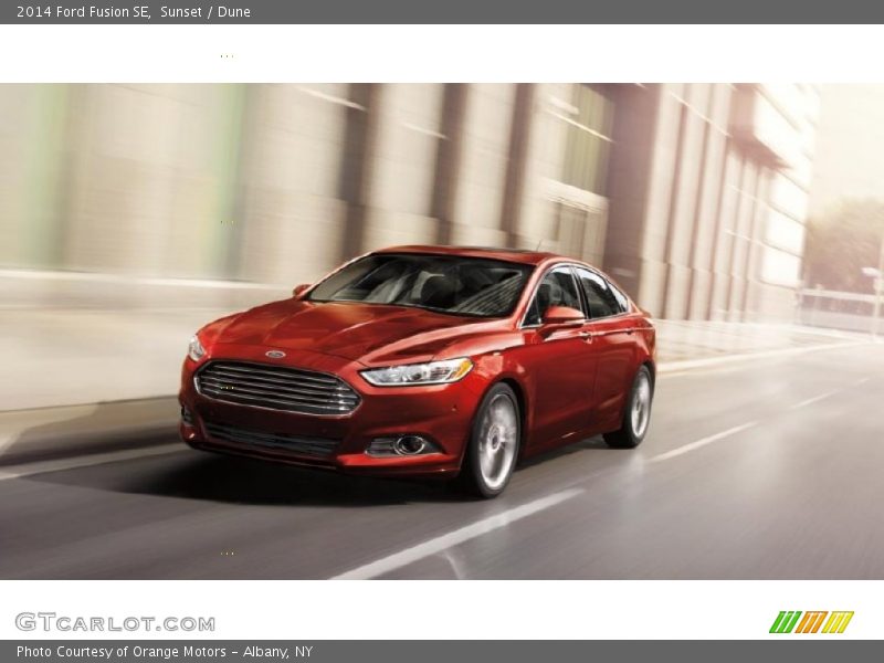 Sunset / Dune 2014 Ford Fusion SE