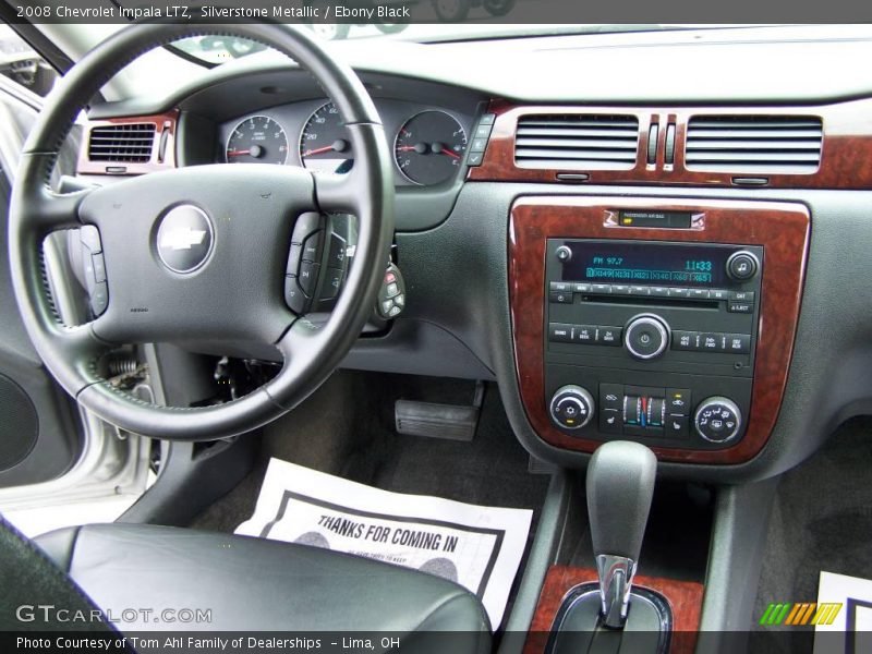 Silverstone Metallic / Ebony Black 2008 Chevrolet Impala LTZ