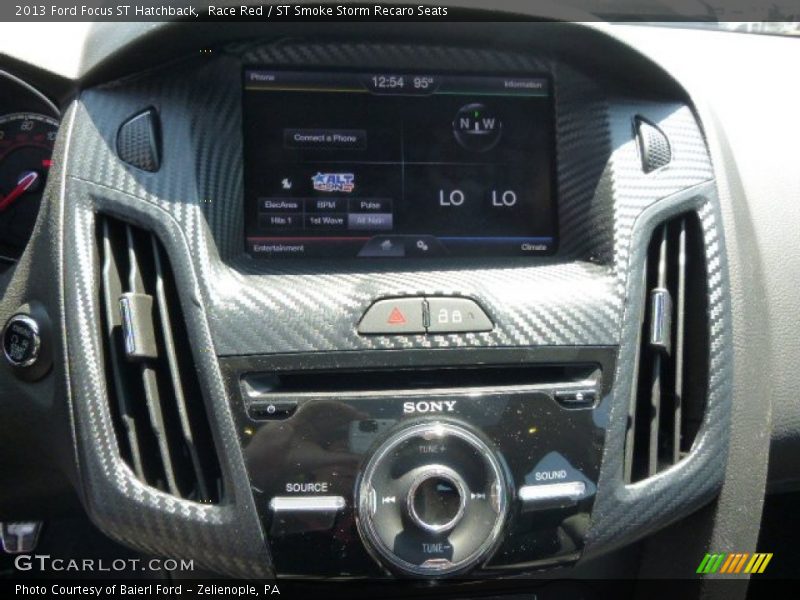 Race Red / ST Smoke Storm Recaro Seats 2013 Ford Focus ST Hatchback