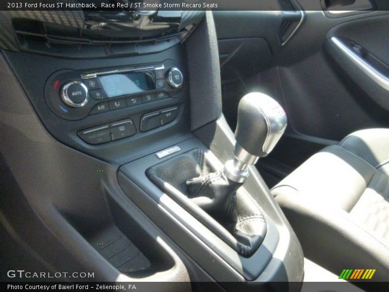 Race Red / ST Smoke Storm Recaro Seats 2013 Ford Focus ST Hatchback