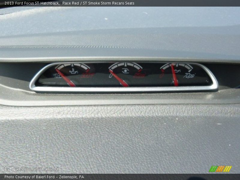 Race Red / ST Smoke Storm Recaro Seats 2013 Ford Focus ST Hatchback