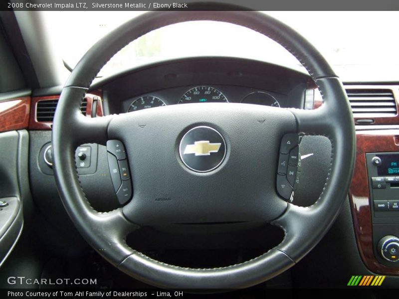 Silverstone Metallic / Ebony Black 2008 Chevrolet Impala LTZ