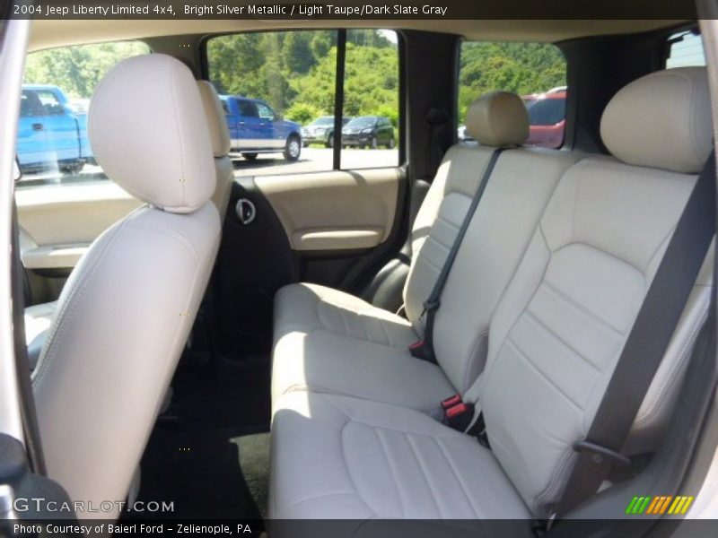 Bright Silver Metallic / Light Taupe/Dark Slate Gray 2004 Jeep Liberty Limited 4x4