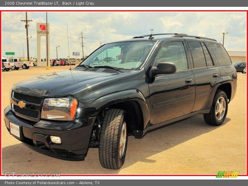 Black / Light Gray 2008 Chevrolet TrailBlazer LT