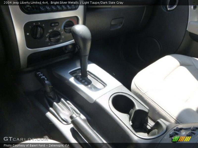 Bright Silver Metallic / Light Taupe/Dark Slate Gray 2004 Jeep Liberty Limited 4x4