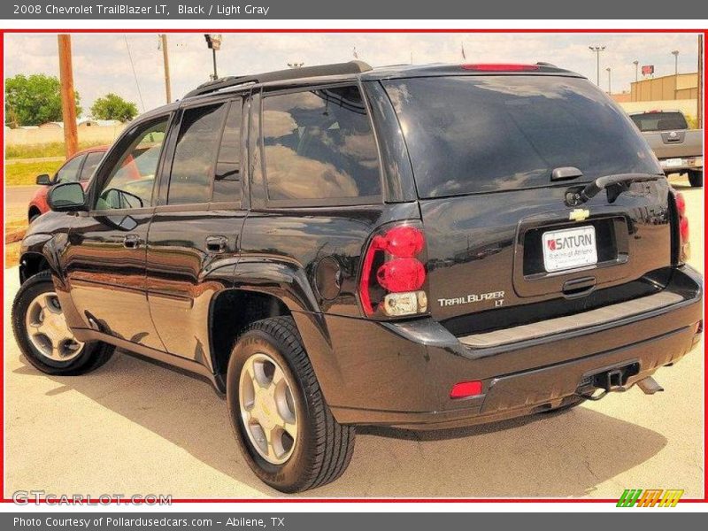 Black / Light Gray 2008 Chevrolet TrailBlazer LT