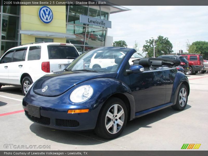 Shadow Blue / Black 2006 Volkswagen New Beetle 2.5 Convertible