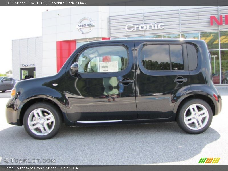 Sapphire Black / Black 2014 Nissan Cube 1.8 SL