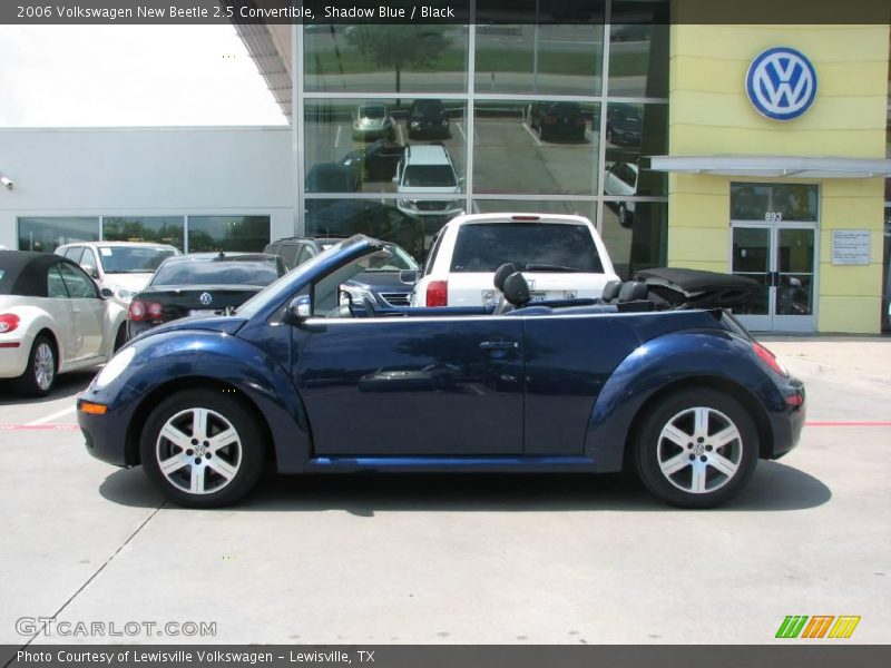 Shadow Blue / Black 2006 Volkswagen New Beetle 2.5 Convertible