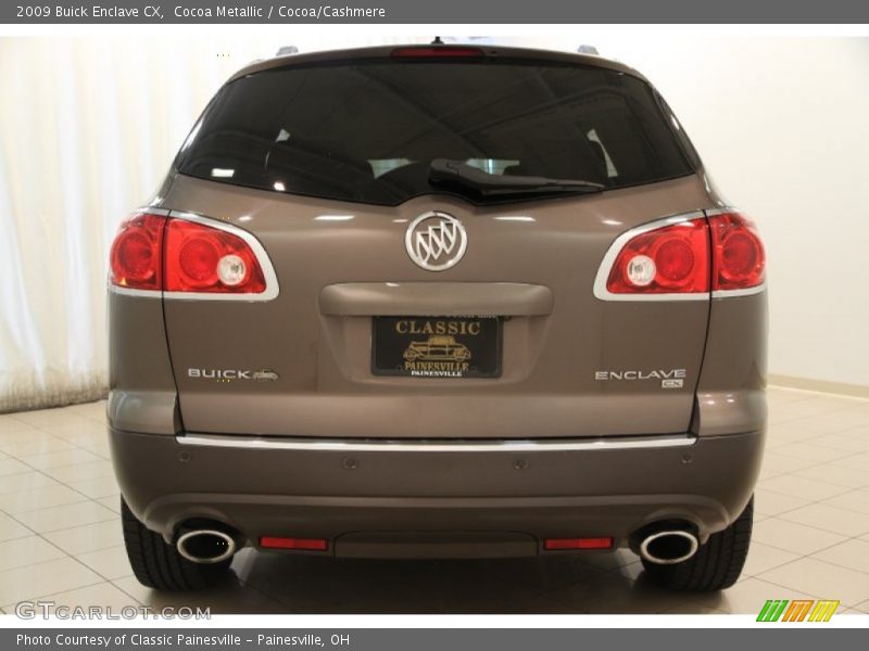 Cocoa Metallic / Cocoa/Cashmere 2009 Buick Enclave CX