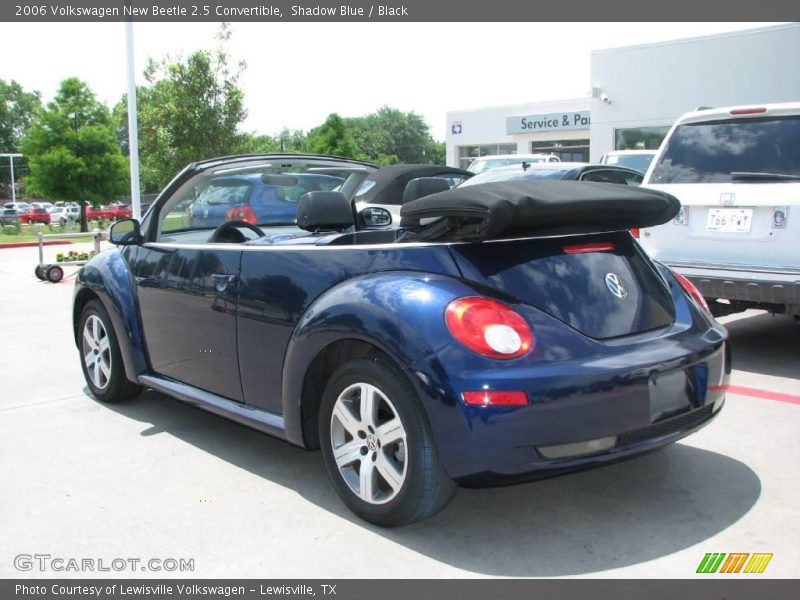 Shadow Blue / Black 2006 Volkswagen New Beetle 2.5 Convertible
