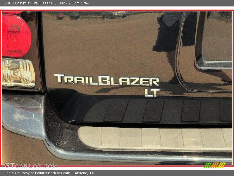 Black / Light Gray 2008 Chevrolet TrailBlazer LT