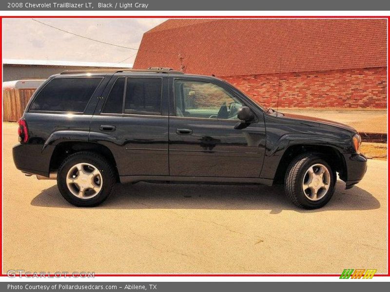 Black / Light Gray 2008 Chevrolet TrailBlazer LT