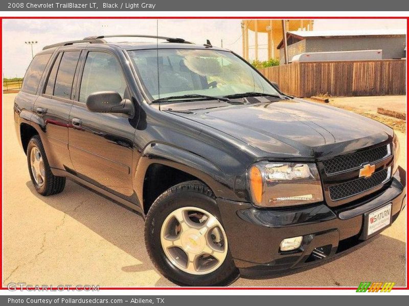 Black / Light Gray 2008 Chevrolet TrailBlazer LT