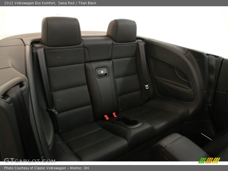 Salsa Red / Titan Black 2012 Volkswagen Eos Komfort