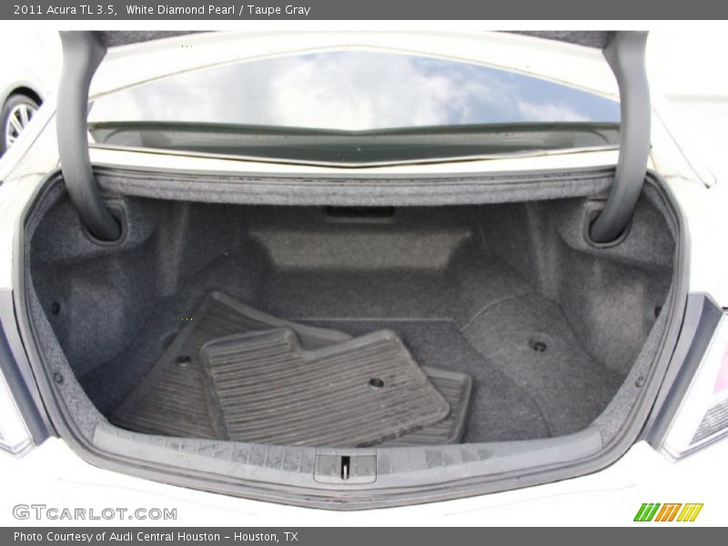 White Diamond Pearl / Taupe Gray 2011 Acura TL 3.5