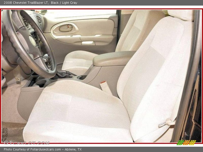 Black / Light Gray 2008 Chevrolet TrailBlazer LT