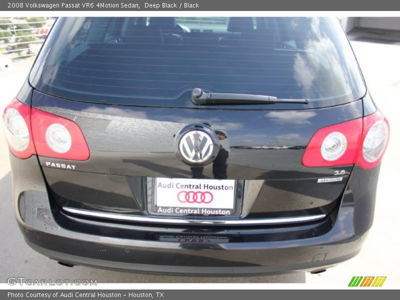 Deep Black / Black 2008 Volkswagen Passat VR6 4Motion Sedan