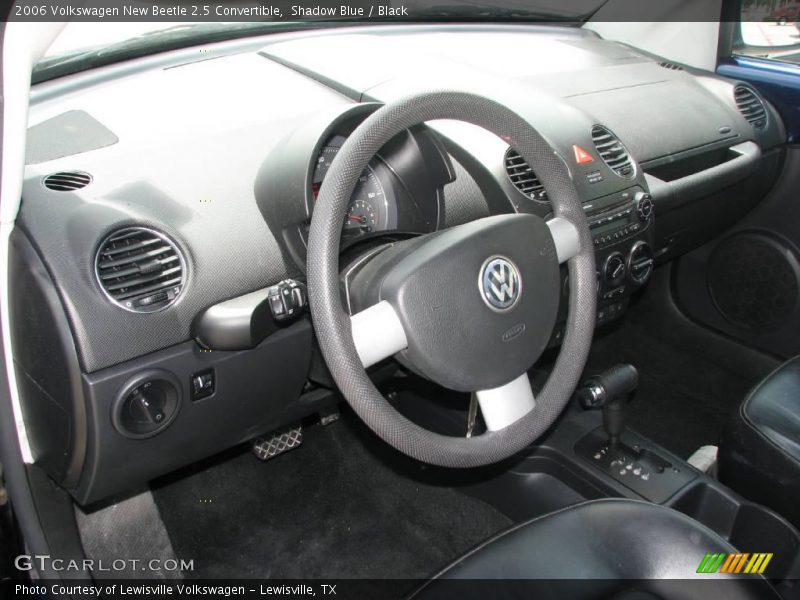 Shadow Blue / Black 2006 Volkswagen New Beetle 2.5 Convertible