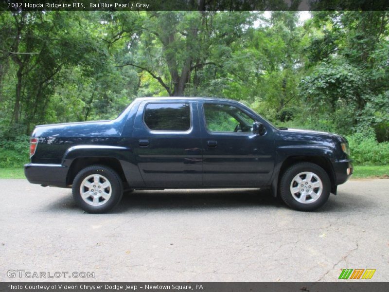 Bali Blue Pearl / Gray 2012 Honda Ridgeline RTS