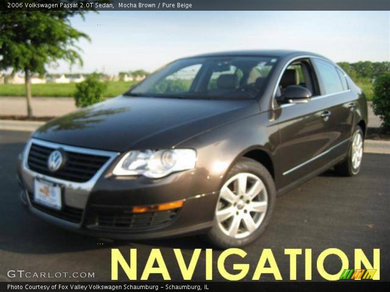 Mocha Brown / Pure Beige 2006 Volkswagen Passat 2.0T Sedan