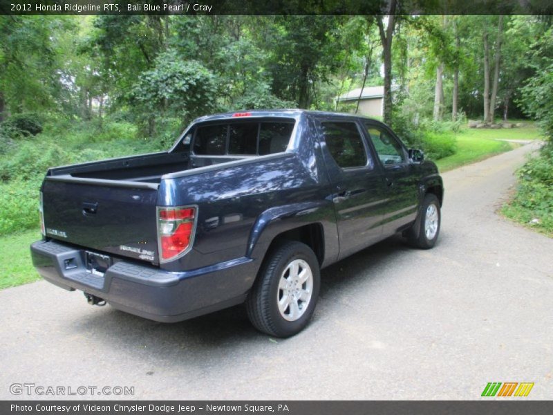 Bali Blue Pearl / Gray 2012 Honda Ridgeline RTS
