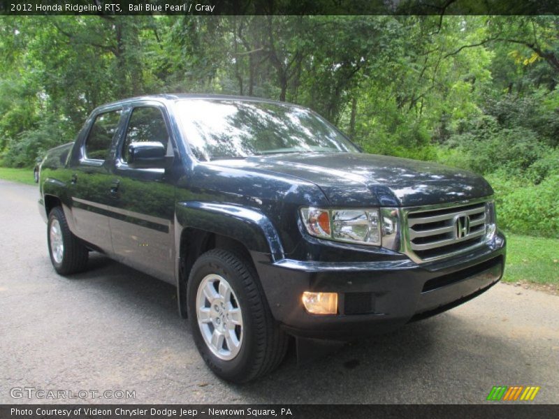 Bali Blue Pearl / Gray 2012 Honda Ridgeline RTS