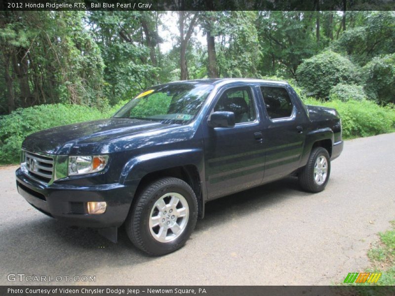 Bali Blue Pearl / Gray 2012 Honda Ridgeline RTS