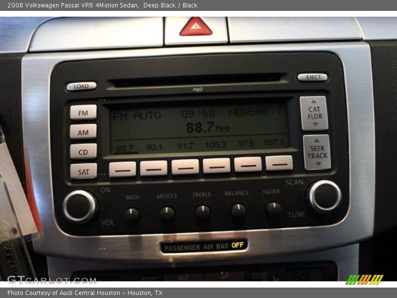 Deep Black / Black 2008 Volkswagen Passat VR6 4Motion Sedan