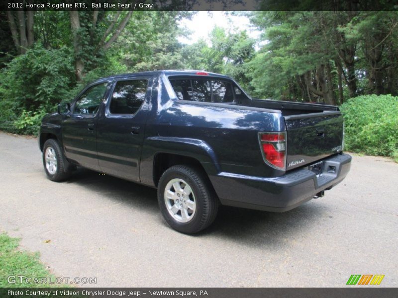 Bali Blue Pearl / Gray 2012 Honda Ridgeline RTS