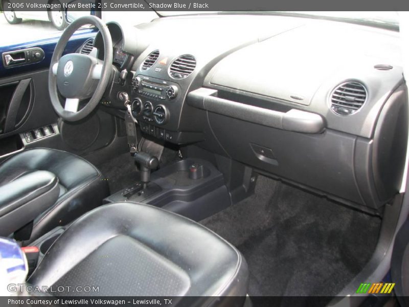 Shadow Blue / Black 2006 Volkswagen New Beetle 2.5 Convertible