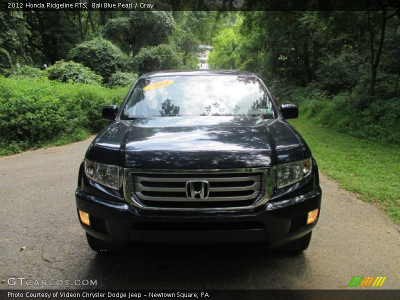 Bali Blue Pearl / Gray 2012 Honda Ridgeline RTS