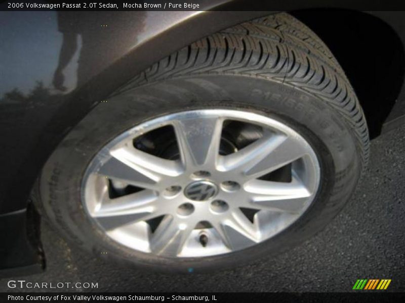 Mocha Brown / Pure Beige 2006 Volkswagen Passat 2.0T Sedan