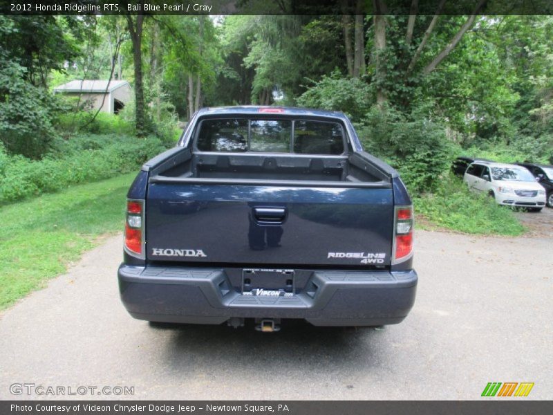 Bali Blue Pearl / Gray 2012 Honda Ridgeline RTS