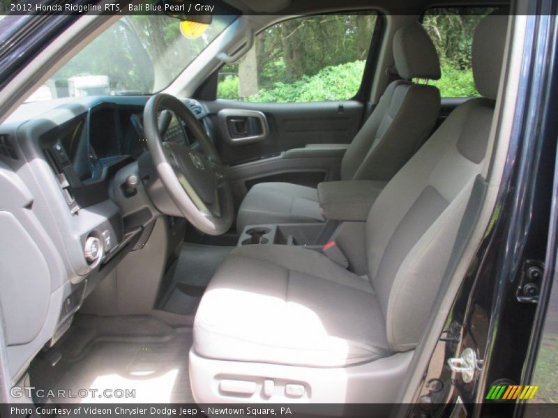 Bali Blue Pearl / Gray 2012 Honda Ridgeline RTS