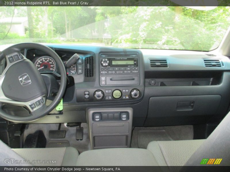 Bali Blue Pearl / Gray 2012 Honda Ridgeline RTS