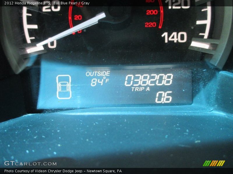Bali Blue Pearl / Gray 2012 Honda Ridgeline RTS