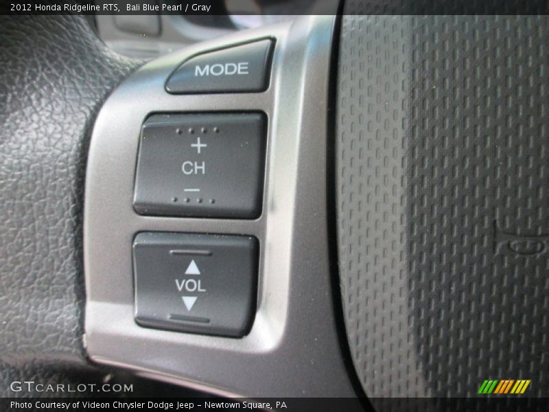 Bali Blue Pearl / Gray 2012 Honda Ridgeline RTS