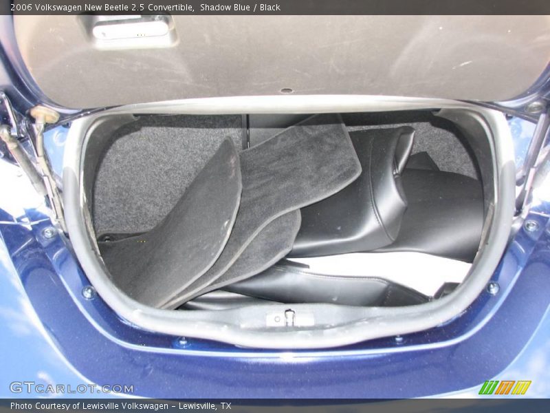 Shadow Blue / Black 2006 Volkswagen New Beetle 2.5 Convertible