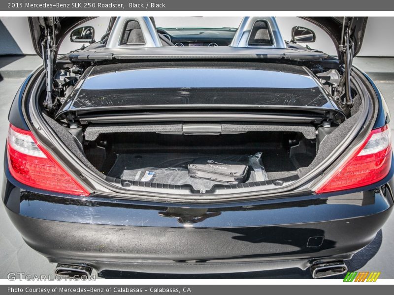  2015 SLK 250 Roadster Trunk