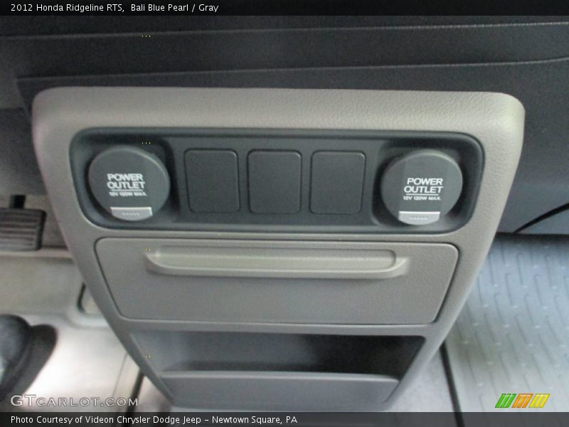 Bali Blue Pearl / Gray 2012 Honda Ridgeline RTS