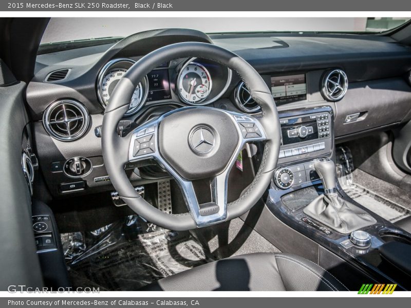  2015 SLK 250 Roadster Black Interior
