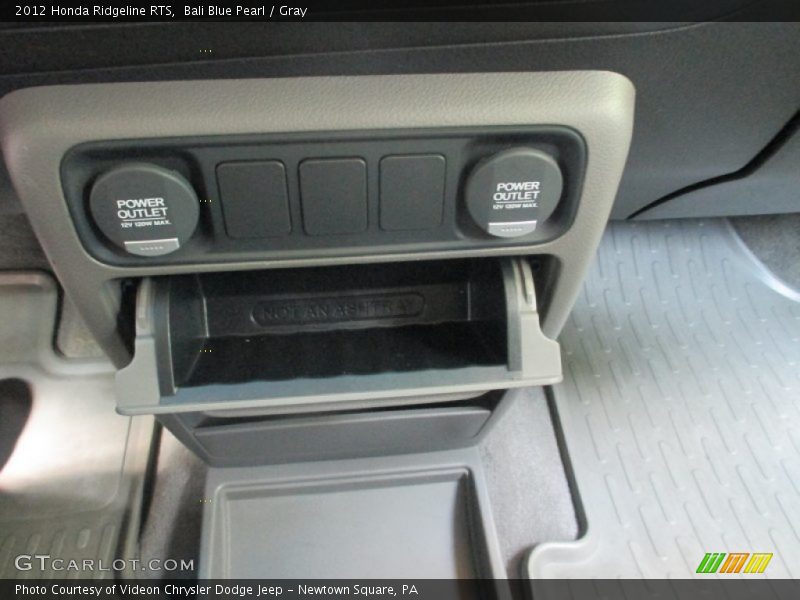 Bali Blue Pearl / Gray 2012 Honda Ridgeline RTS