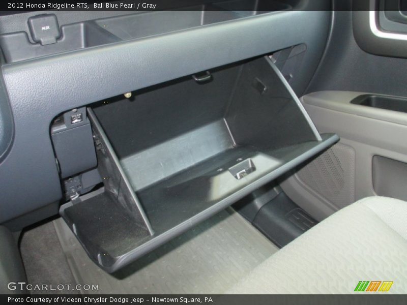 Bali Blue Pearl / Gray 2012 Honda Ridgeline RTS