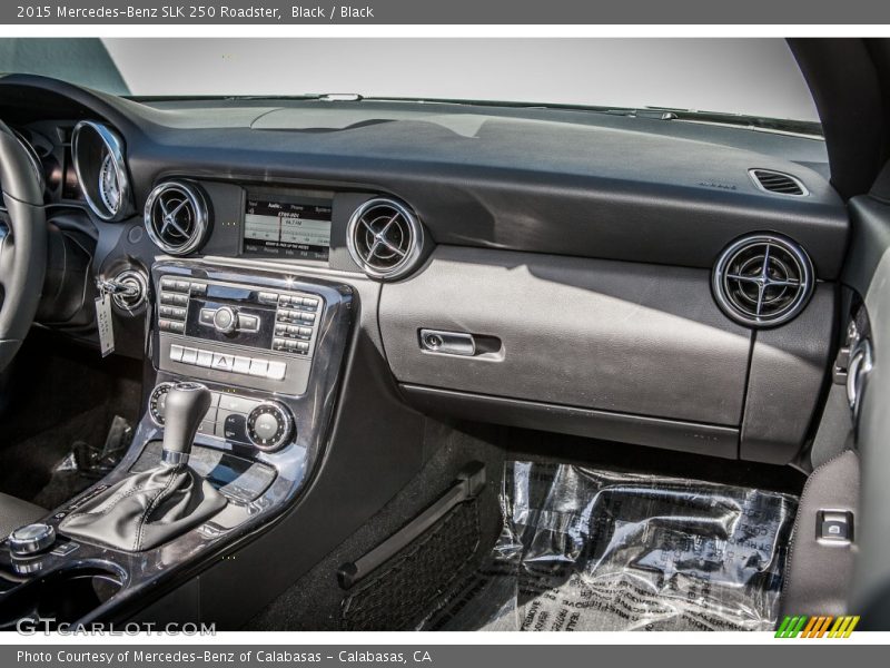 Dashboard of 2015 SLK 250 Roadster