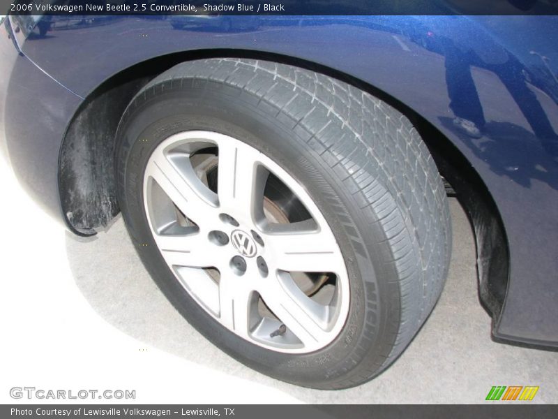 Shadow Blue / Black 2006 Volkswagen New Beetle 2.5 Convertible