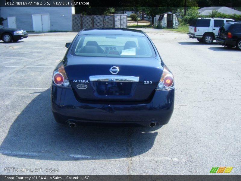 Navy Blue / Charcoal 2012 Nissan Altima 2.5 S