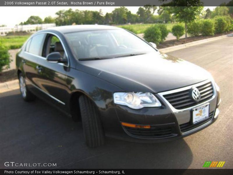 Mocha Brown / Pure Beige 2006 Volkswagen Passat 2.0T Sedan
