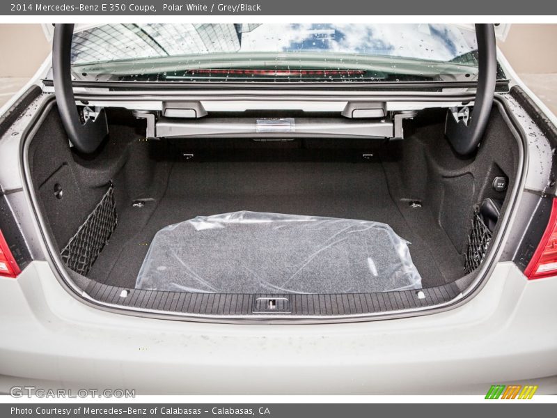 Polar White / Grey/Black 2014 Mercedes-Benz E 350 Coupe
